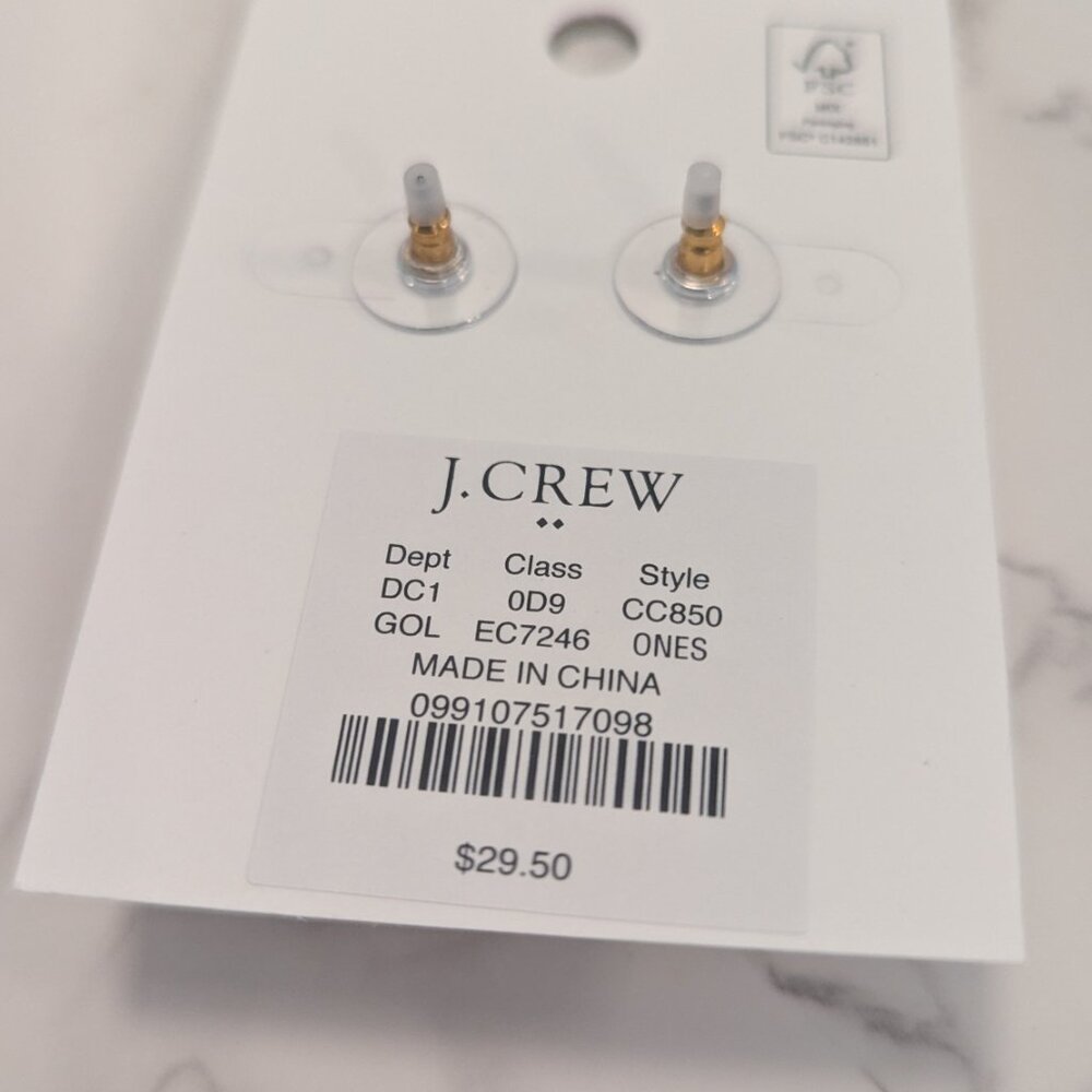 J.Crew Bauble Circle Stud Earrings - Picture 5 of 6